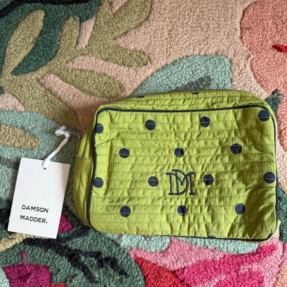 NWT Damson madder cosmetic bag